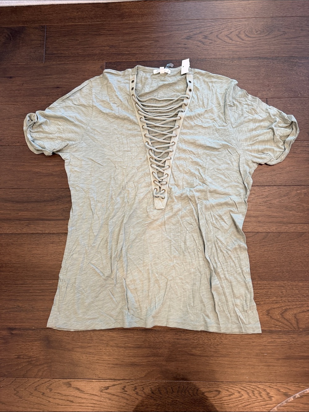 On the Road Light Green T-Shirt Large NWT C8-091